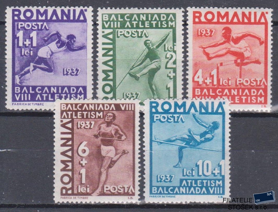 Rumunsko známky Mi 538-42