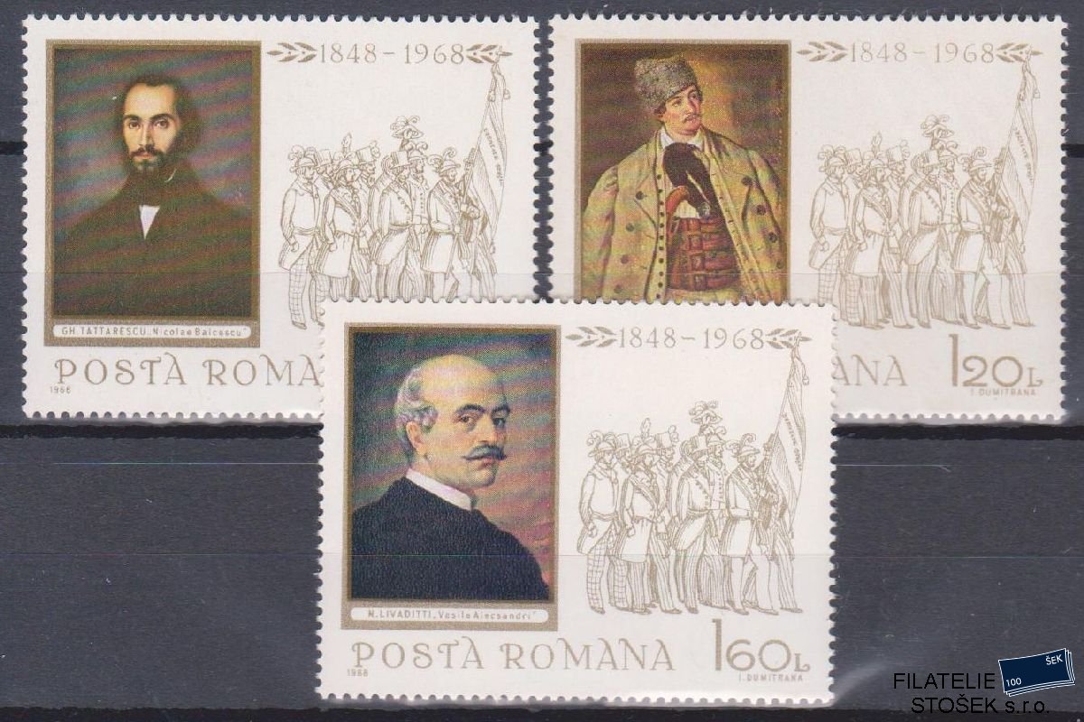 Rumunsko známky Mi 2694-96