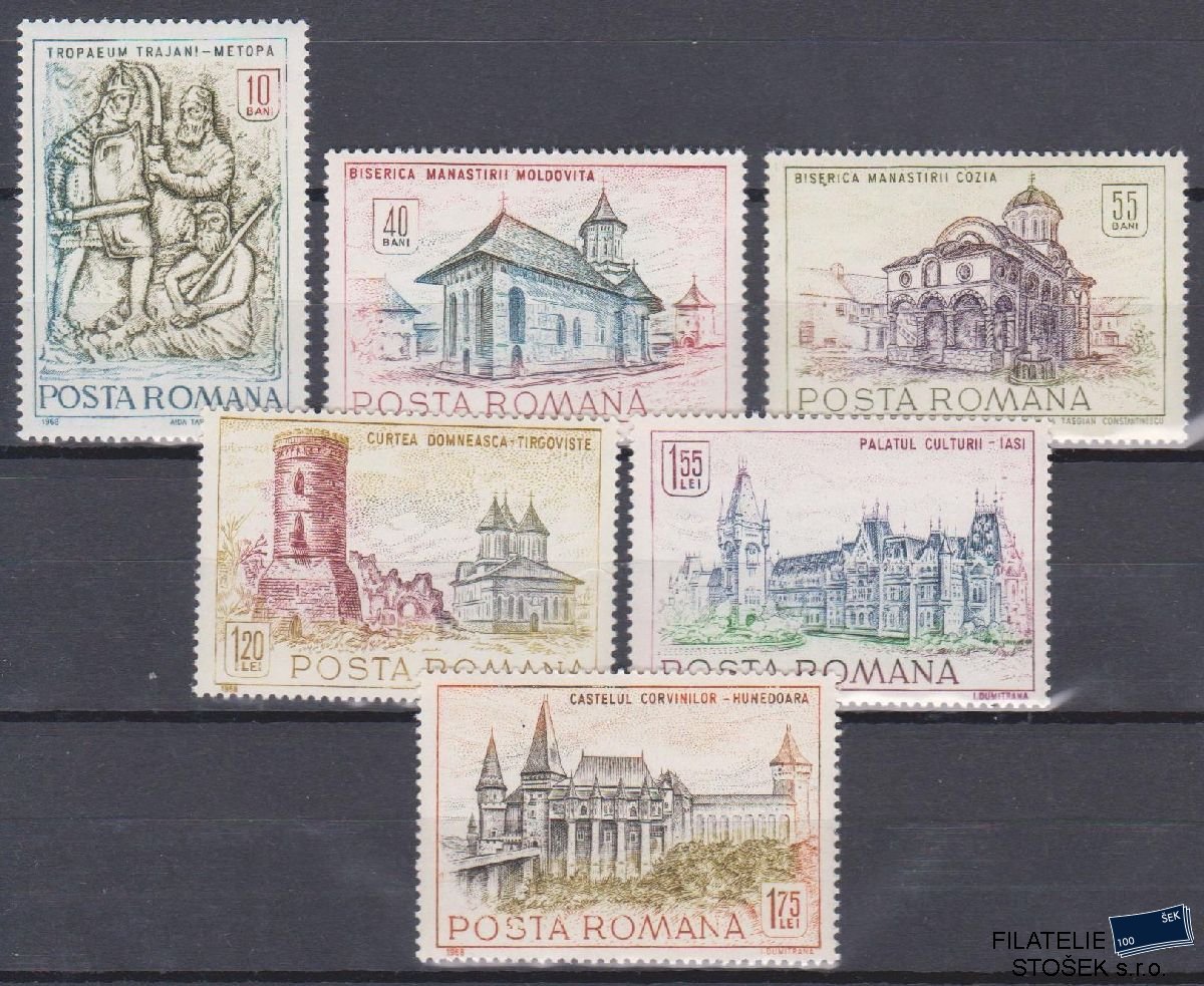 Rumunsko známky Mi 2714-19