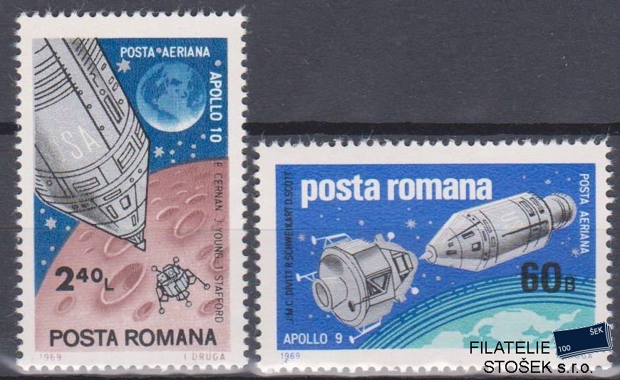 Rumunsko známky Mi 2779-80