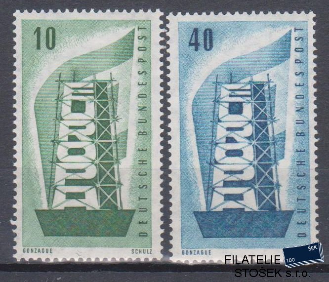 Bundes známky Mi 241-42
