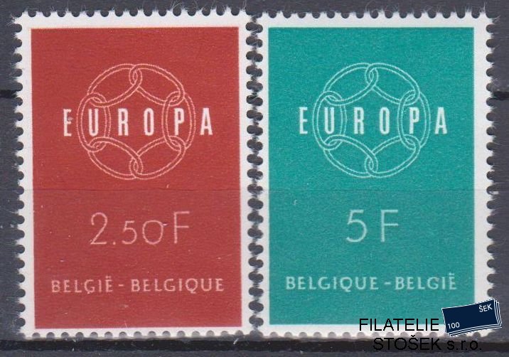 Belgie známky Mi 1164-65