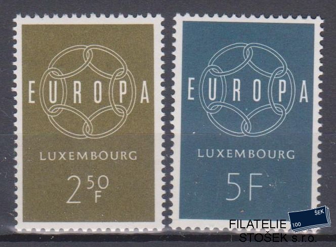 Lucembursko známky Mi 609-10