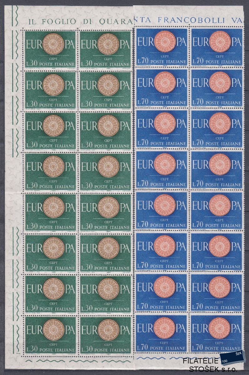 Itálie známky Mi 1077-78 16  Blok