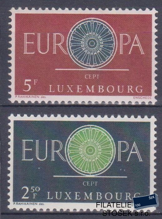 Lucembursko známky Mi 629-30