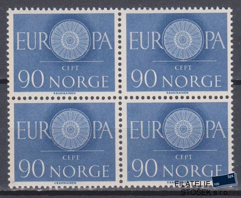 Norsko známky Mi 449 4 Blok