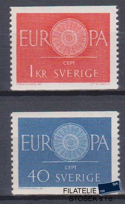 Švédsko známky Mi 463-64