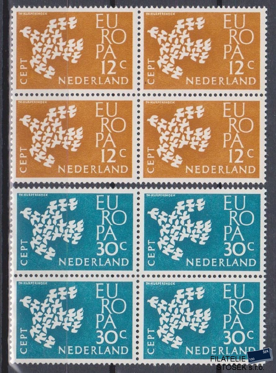Holandsko známky Mi 765-66 4 Blok