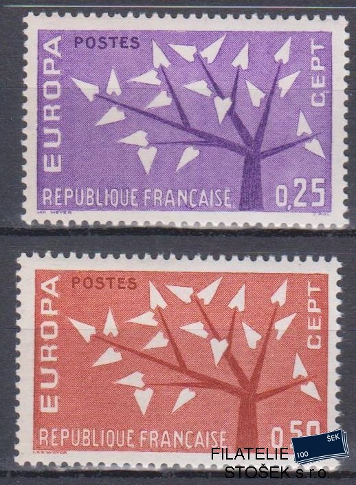 Francie známky Mi 1411-12