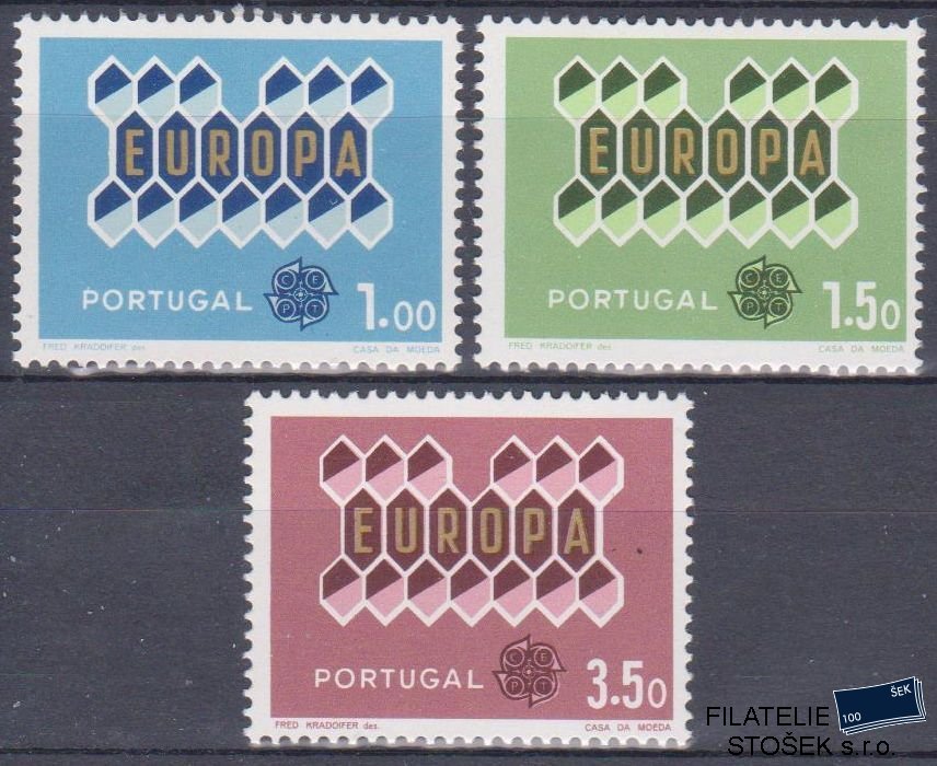 Portugalsko známky Mi 927-29