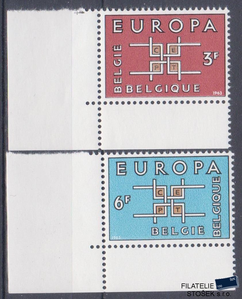 Belgie známky Mi 1320-21 Rohy