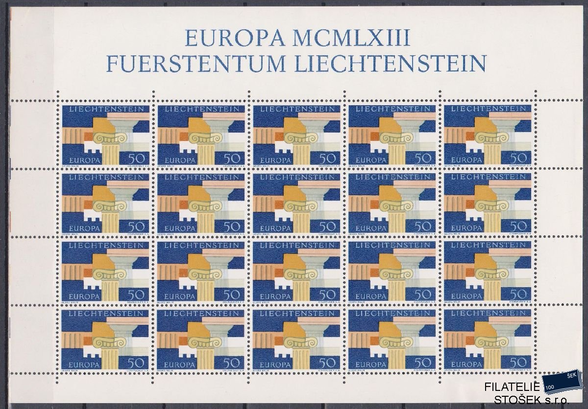 Liechtenstein známky Mi 431 PL