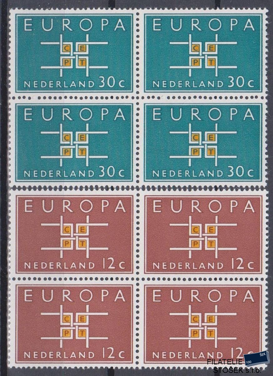 Holandsko známky Mi 806-7 4 Blok