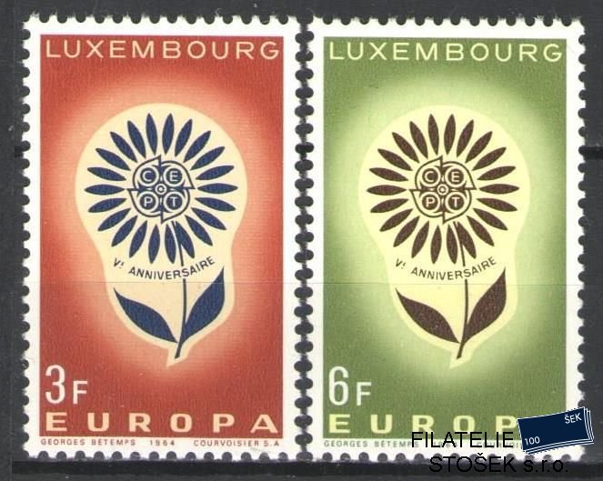Lucembursko známky Mi 697-98