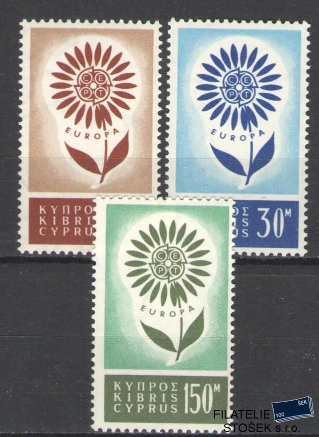 Kypr známky Mi 240-42