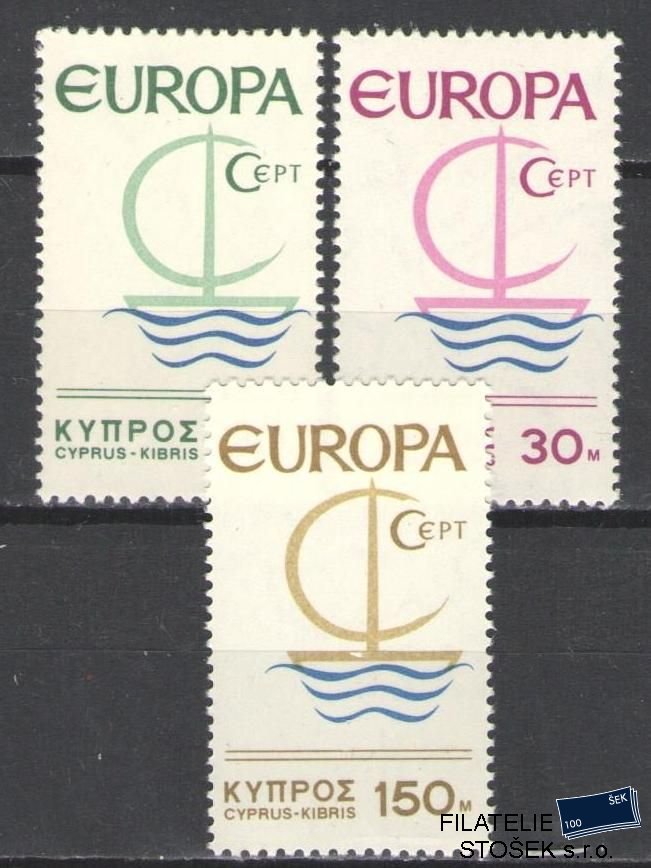 Kypr známky Mi 270-72