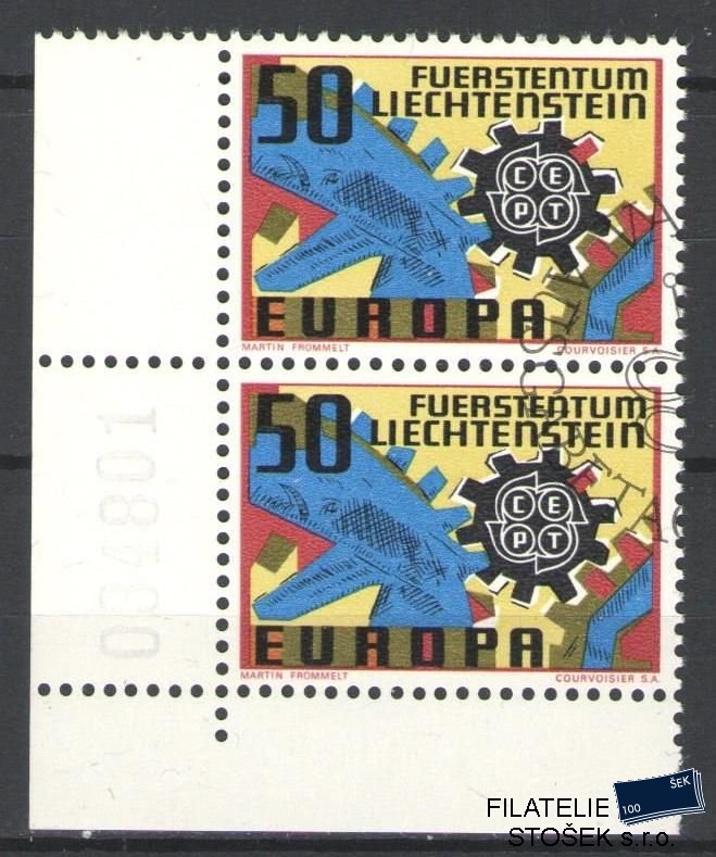 Liechtenstein známky Mi 474 2 Páska