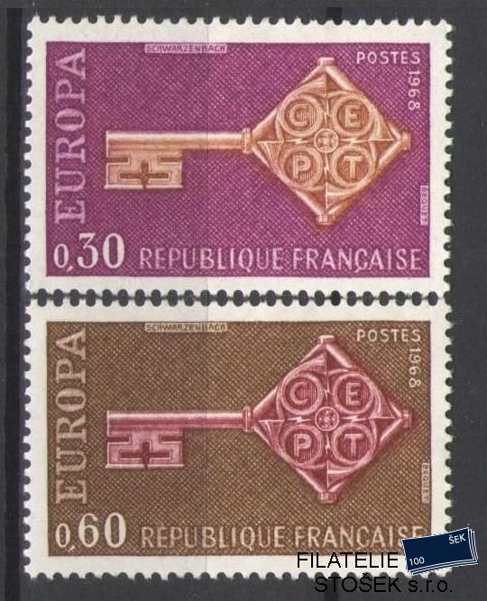 Francie známky Mi 1621-22