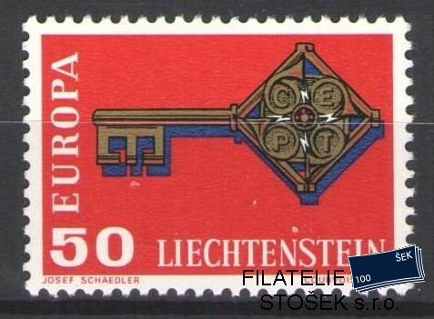 Liechtenstein známky Mi 495
