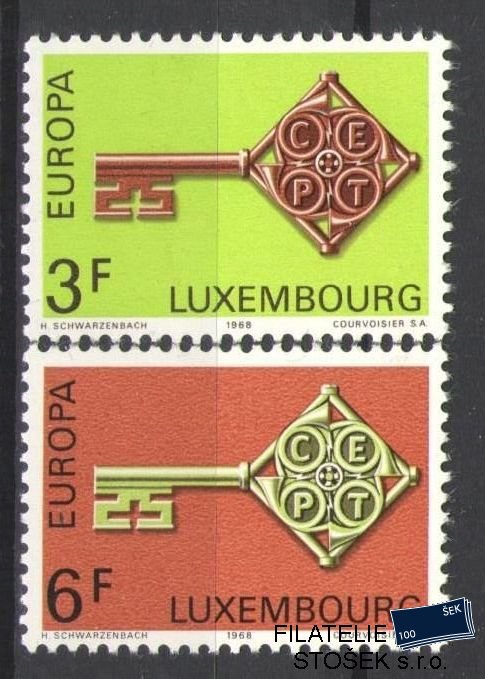 Lucembursko známky Mi 771-72