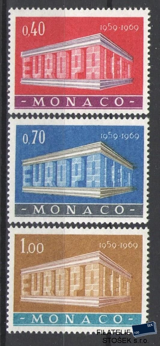 Monako známky Mi 929-31