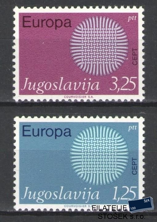 Jugoslávie známky Mi 1379-80