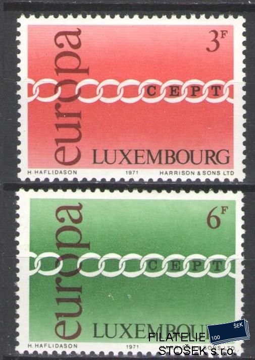 Lucembursko známky Mi 824-25