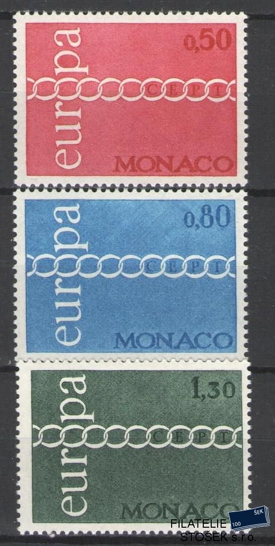 Monako známky Mi 1014-16