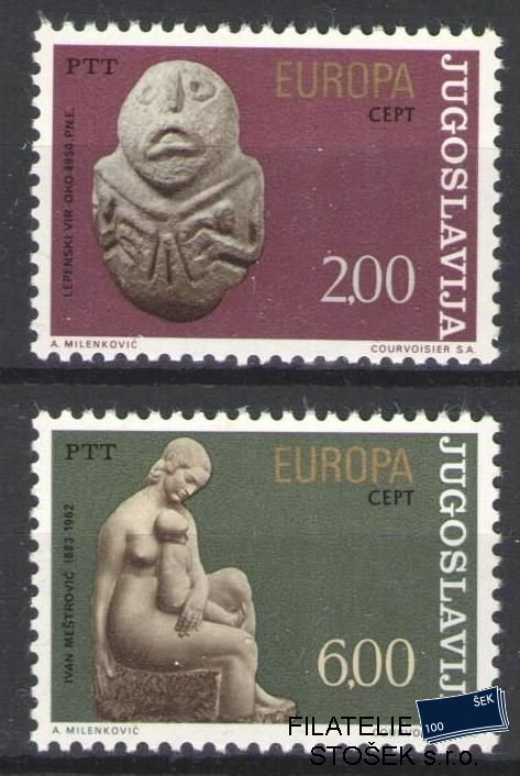 Jugoslávie známky Mi 1557-58