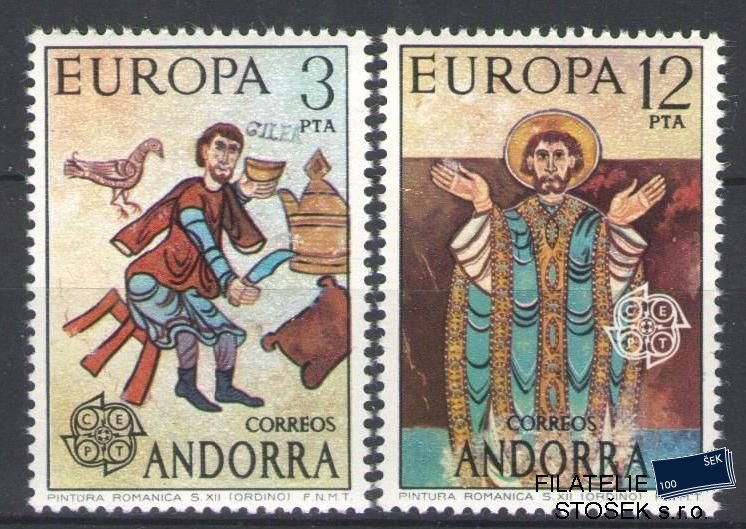 Španělská Andora známky Mi 96-97