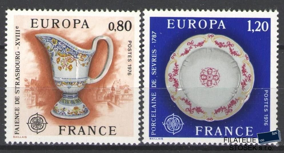 Francie známky Mi 1961-62