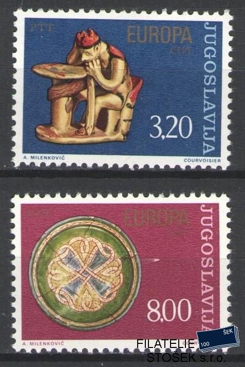 Jugoslávie známky Mi 1635-36