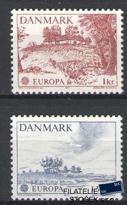 Dánsko známky Mi 639-40