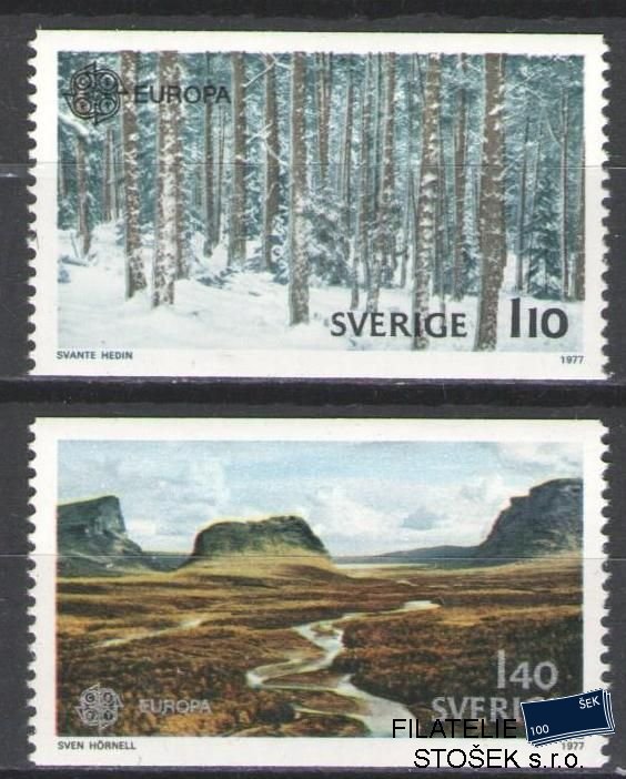 Švédsko známky Mi 989-90