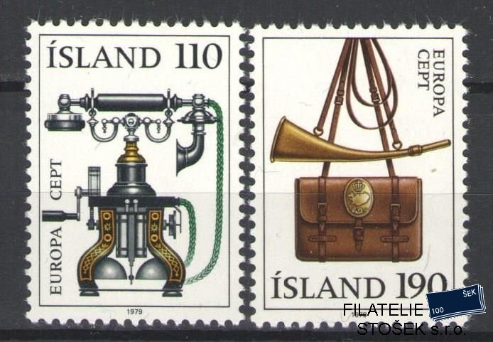 Island známky Mi 539-40