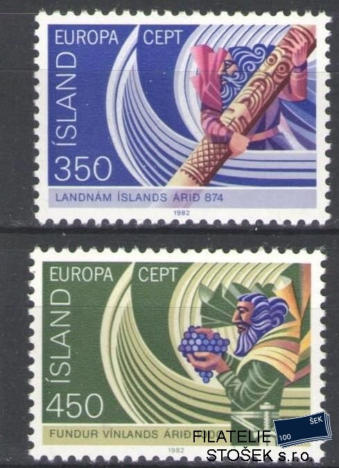 Island známky Mi 578-79