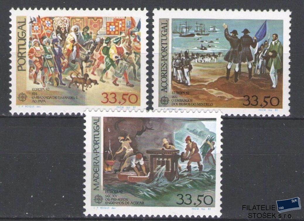 Portugalsko, Azory, Madeira známky Mi 1564,353,77