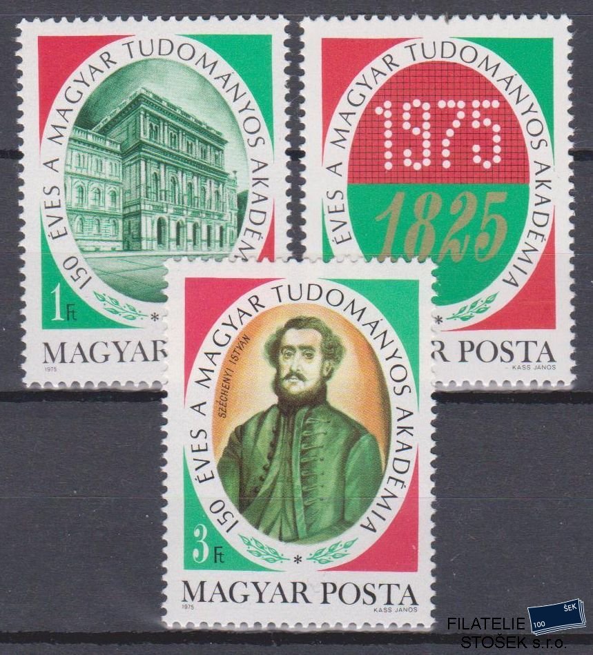 Maďarsko známky Mi 3039-41
