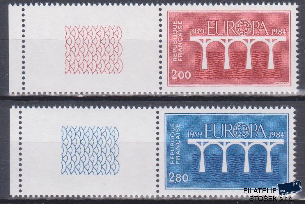 Francie známky Mi 2441-42 K