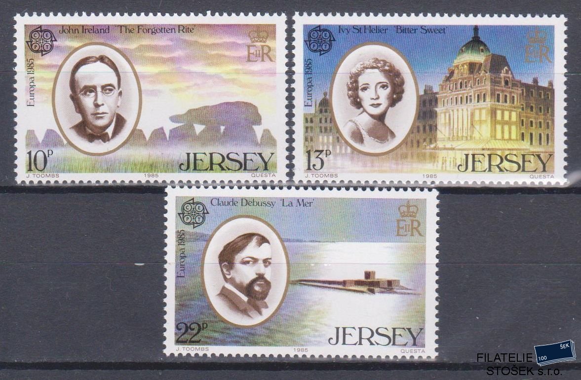 Jersey známky Mi 347-49