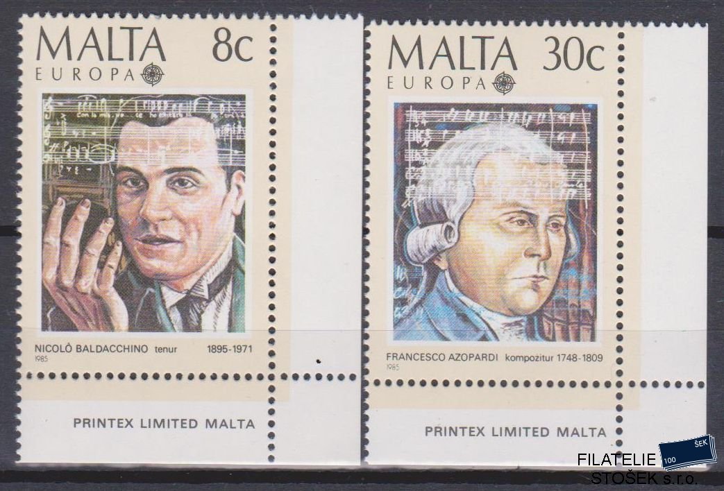 Malta známky Mi 726-27 Rohové