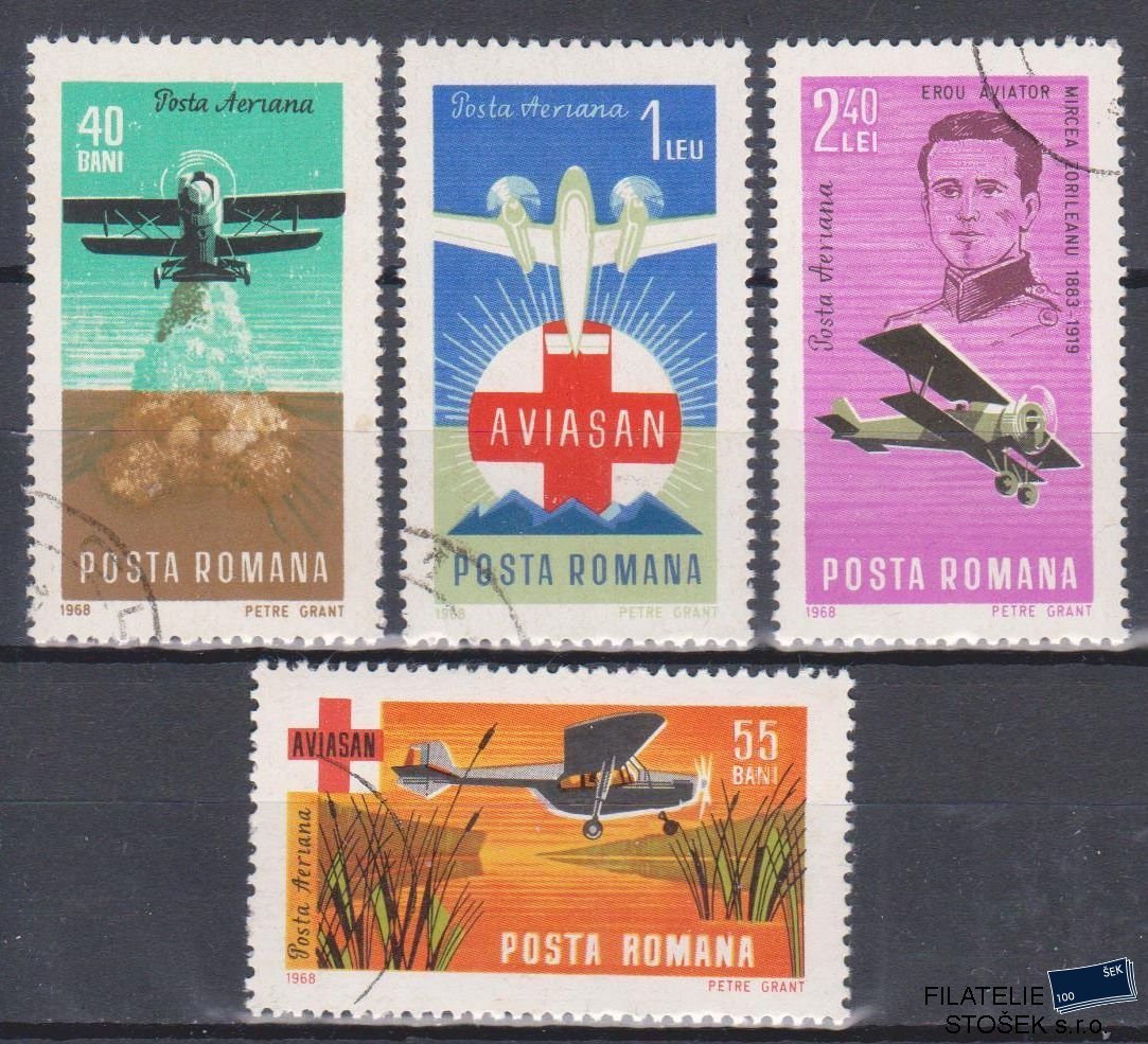Rumunsko známky Mi 2662-65