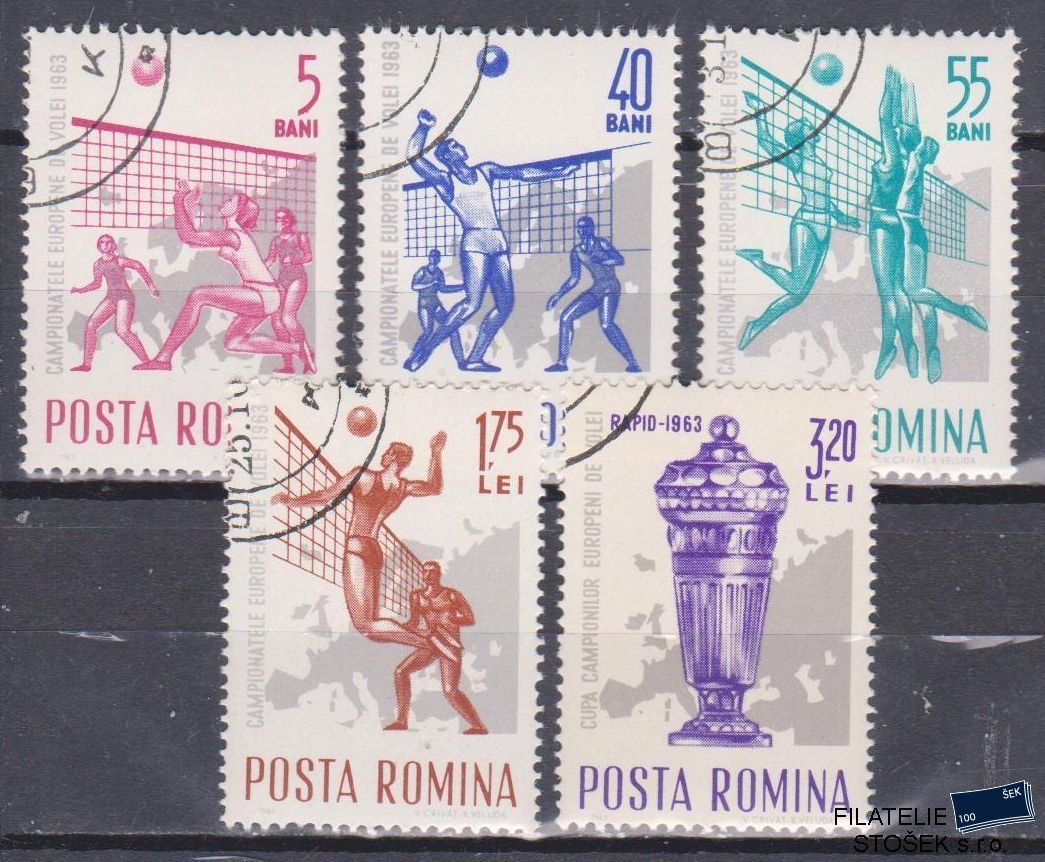 Rumunsko známky Mi 2184-88