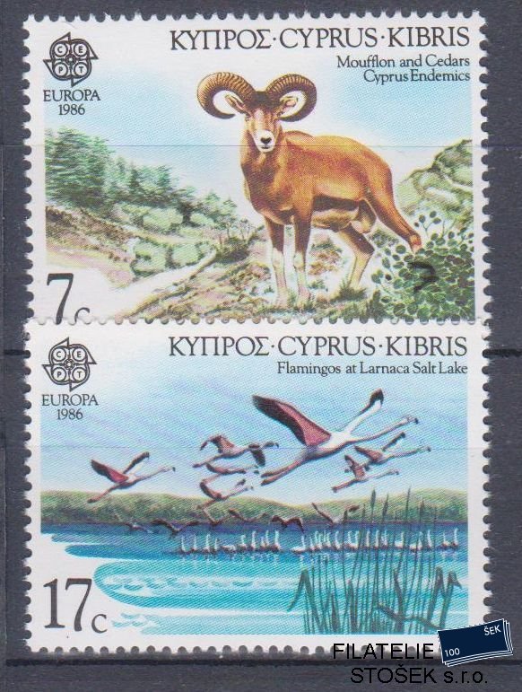 Kypr známky Mi 655-56