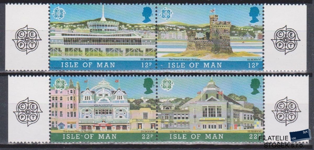Isle of Mann známky Mi 335-38