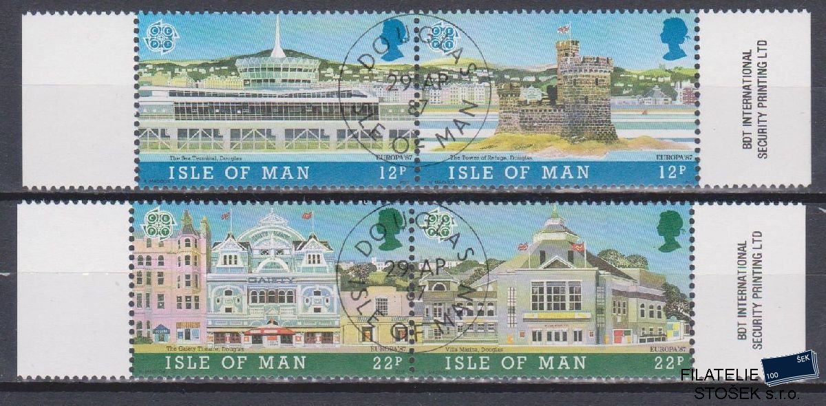 Isle of Mann známky Mi 335-38