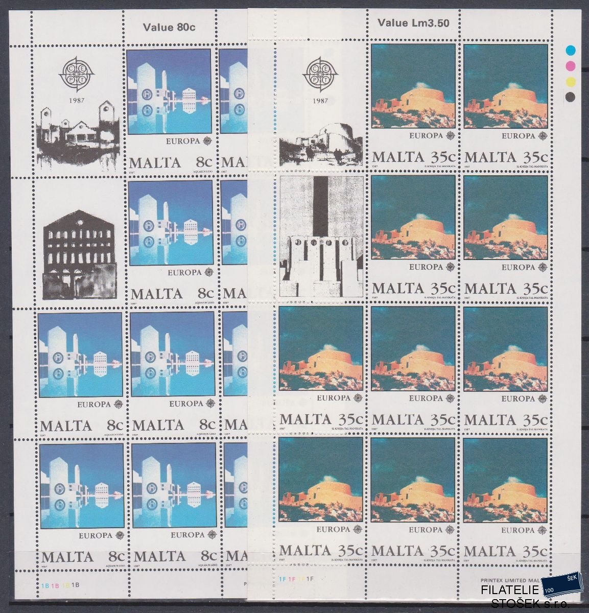 Malta známky Mi 766-67 KL