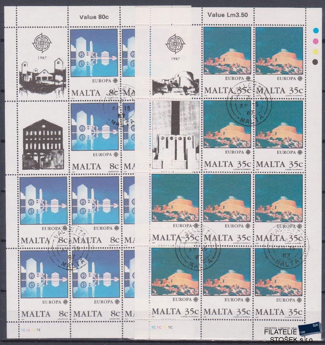 Malta známky Mi 766-67 KL