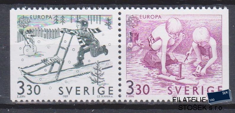Švédsko známky Mi 1550-51 Spojka
