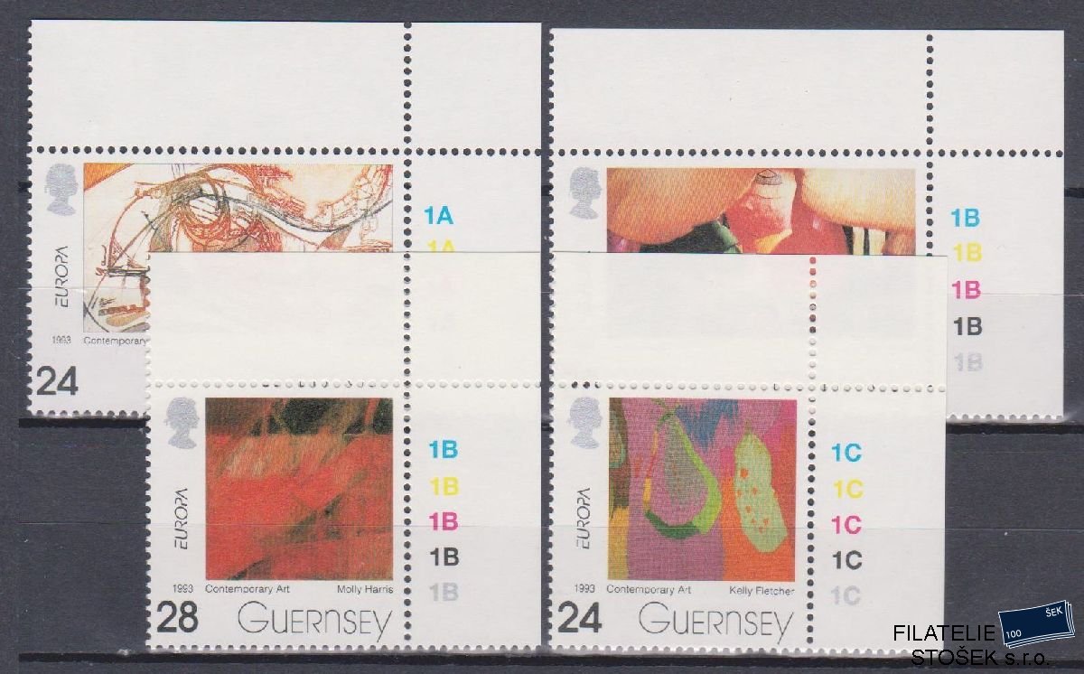 Guersney známky Mi 608-11